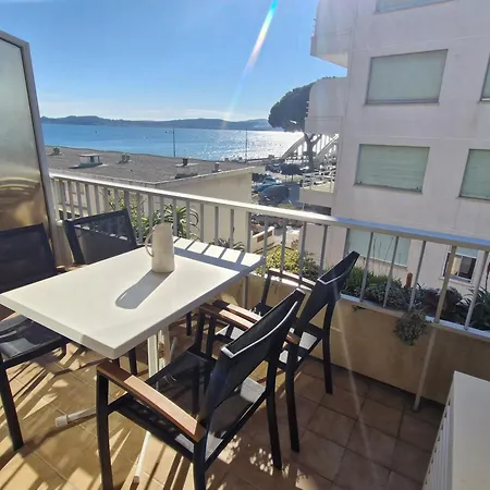 3 Pieces Climatise, Mezzanine, Vue Mer, Parking A Ste Maxime - Fr-1-780-89 Апартаменты *