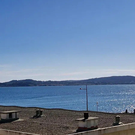 3 Pieces Climatise, Mezzanine, Vue Mer, Parking A Ste Maxime - Fr-1-780-89 Апартаменты *